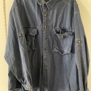 Very Large Denim L.L Bean Button Down